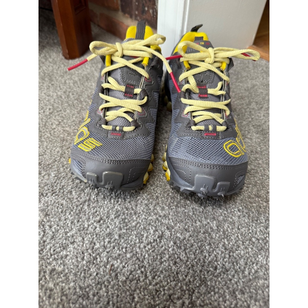Adidas Vigor TR 3 Womens Trail Running Shoes Grey Yellow Size 7 - Picture 3 of 6